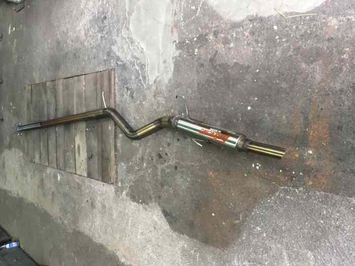 ligne inox peugeot 206 S16 0