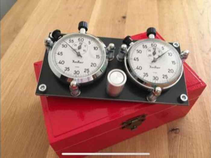 Chronometre Rallye Hanhart 1980 Rallye Vintage collection 2