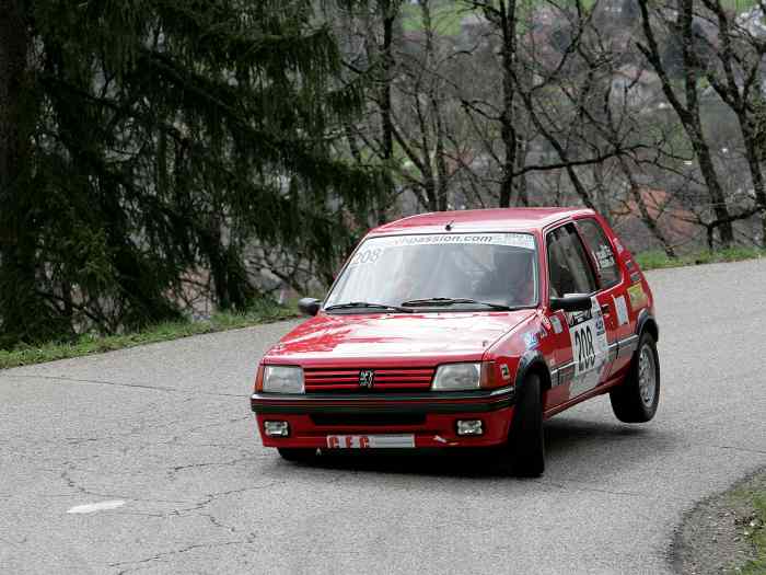 PEUGEOT 205 GTI 1,6L avec PTH en VHC 2