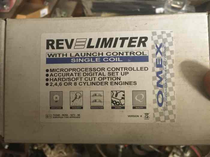 Rev Limiteur OMEX Clubman with launch control pièces et voitures de