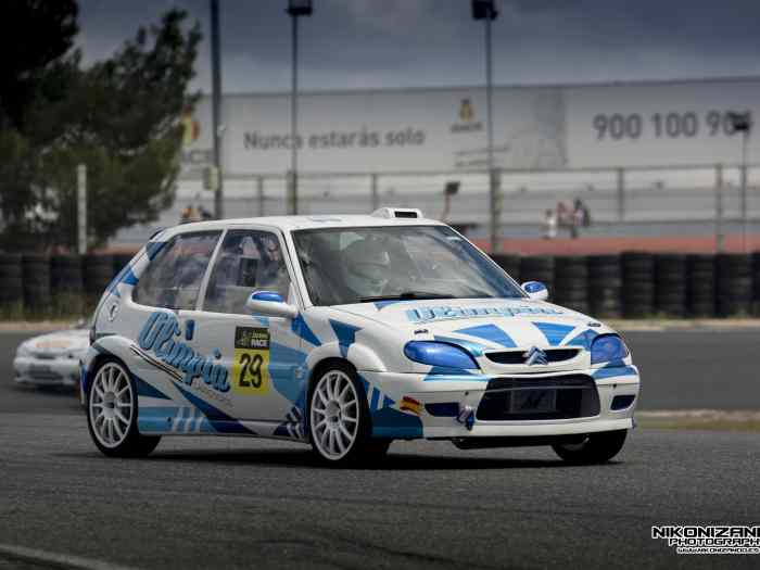 Citroen SAXO SUPER 1600 ( Escuderia SEGADE) VICENTE POSADAS. MADRID 1