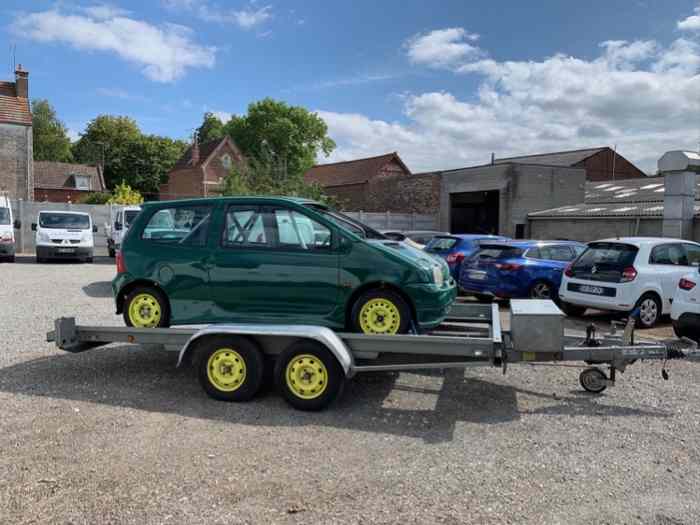 Remorque porte voiture freinée double essieux de 2007. 2