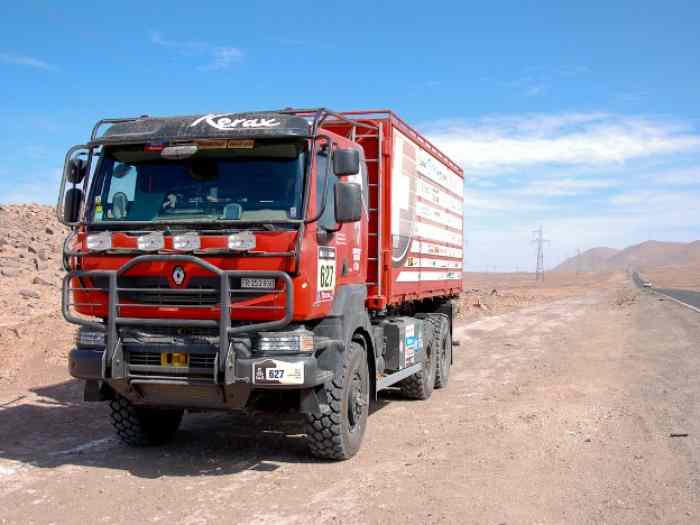Renault Kerax assistance rallye raid 2