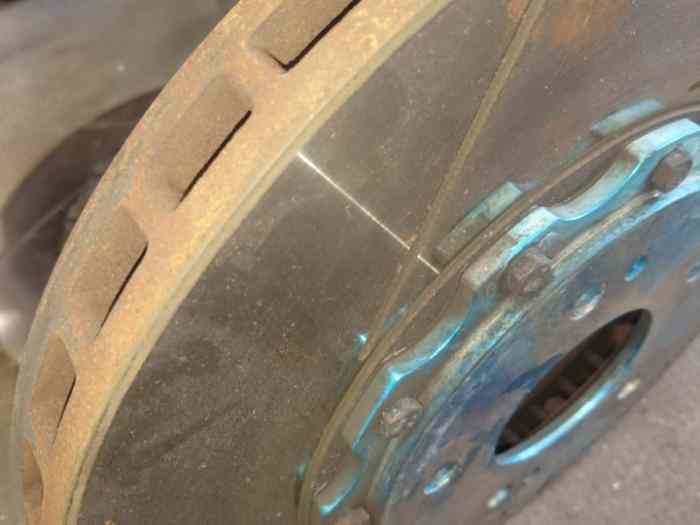 Disques avants sur bol alu Mitsu EVO 6-9 1