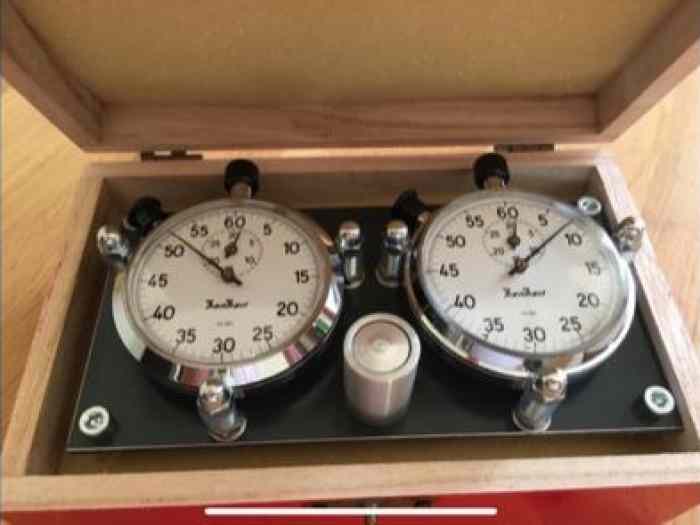 Chronometre Rallye Hanhart 1980 Rallye Vintage collection 1