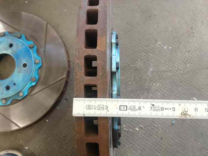 Disques avants sur bol alu Mitsu EVO 6-9 2