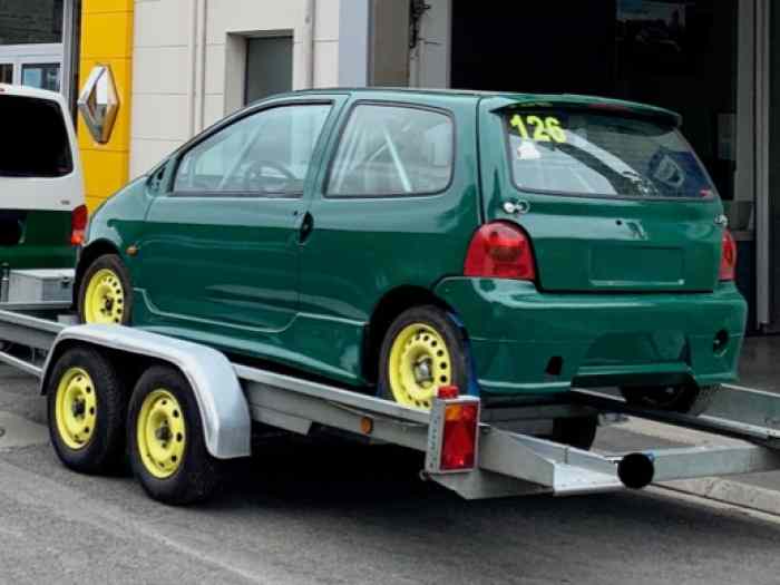 Remorque porte voiture freinée double essieux de 2007. 1