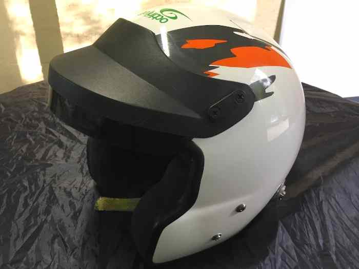 Casque Jet Rallye Hans FIA Galuppo taille XL SA2005 0