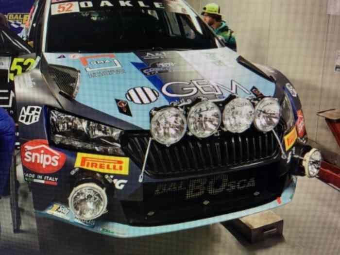 Rampe de Phare Skoda Fabia R5 / VW Polo R5 – photo 3 sur 5