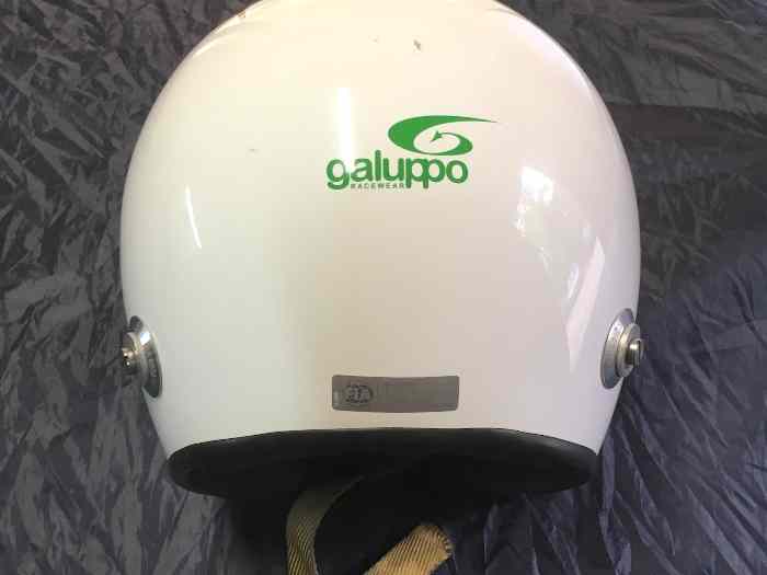 Casque Jet Rallye Hans FIA Galuppo taille XL SA2005 1