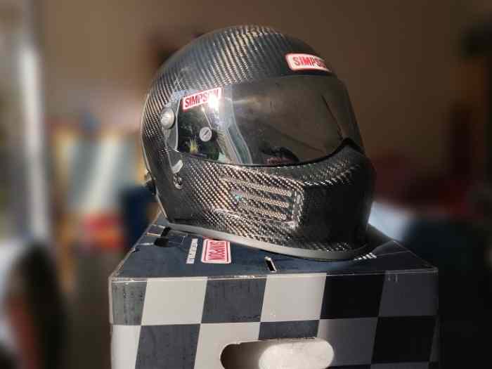 Simpson bandit carbon FIA 8859-2015 - Taille M (56/57cm) 1