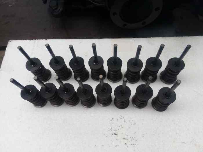 Kit soupapes forgées, poussoir, ressorts, coupelles 306GR A 2