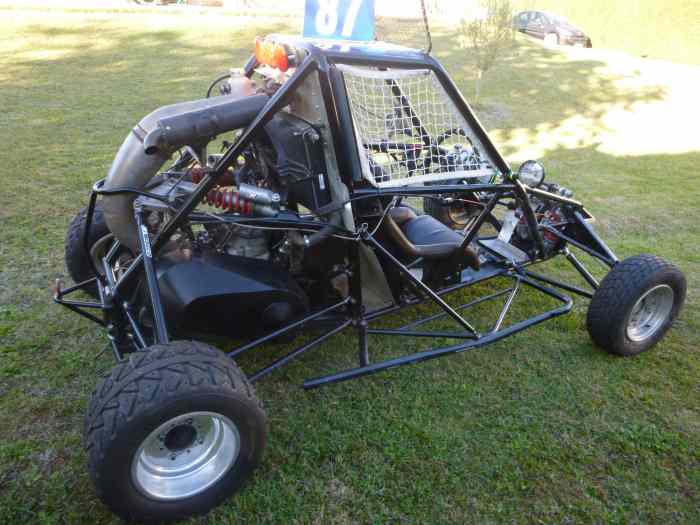 Kartcross catégorie 500 moteur 2 temps polaris bicylindre 5
