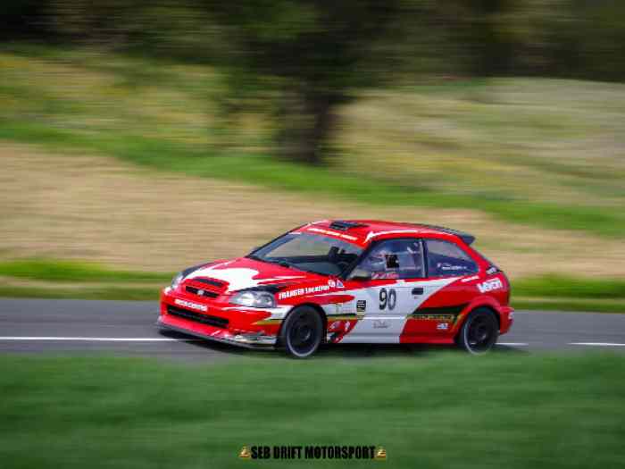 Honda Civic EK top F2000 papiers Belge et Français. 1