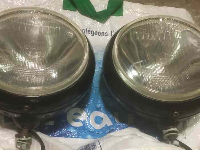 2 Phares longue portée CIBIE OSCAR. 2