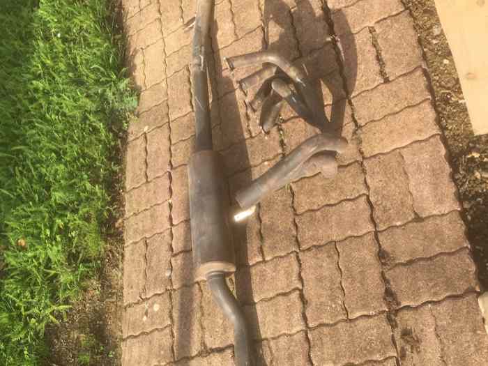 Vend ligne échappement moteur Peugeot tu + cool 4/1