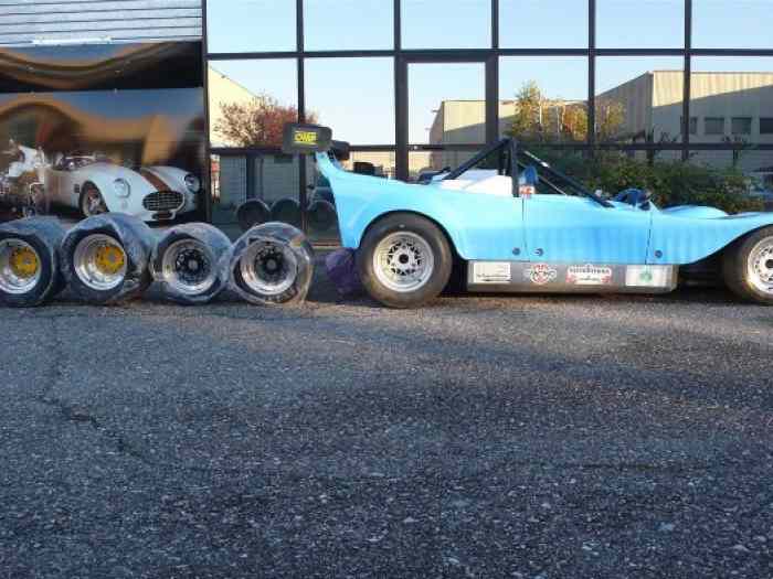 Prototype Grac MT 14-B avec BMW M10 moteur 2.000 cc 280cv Kugelfischer injection mécanique