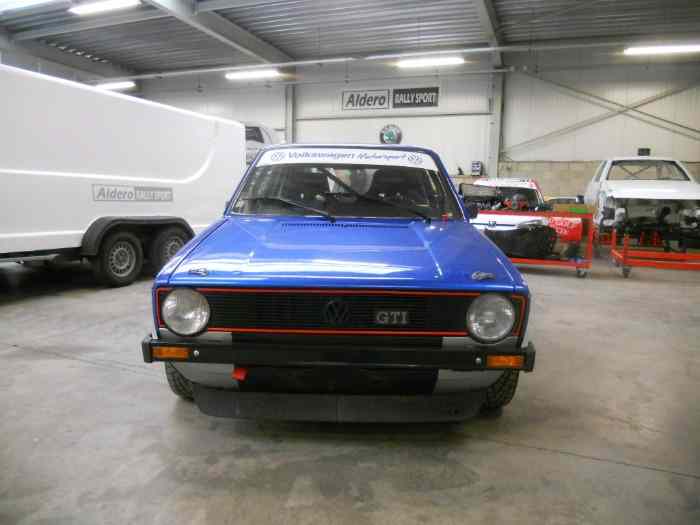 VW GOLF I GTI Groupe.2 VHC