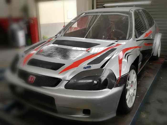 Honda Civic Ek Top E1 track Hillclimb 1