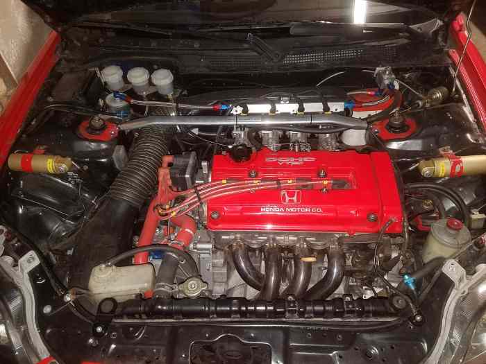Honda Civic EK top F2000 papiers Belge et Français. 4