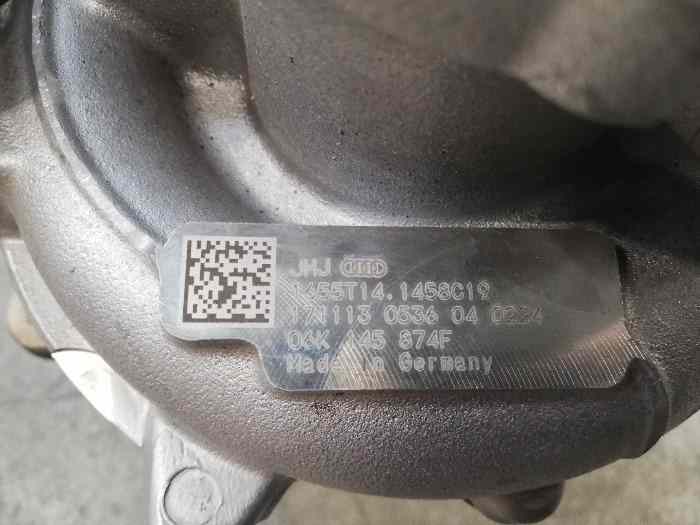 TURBO AUDI RS3 / SEAT CUPRA / GOLF 7 GTI , référence 06K145874F, comme neuf, 3000 kms, TCR / WTCR 2