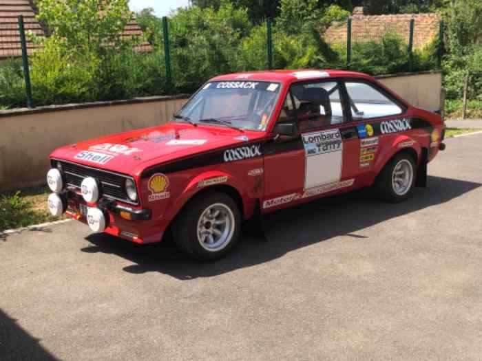 FORD ESCORT RS2000 MK2 VHC reprise possible sur une moderne
