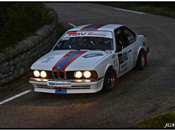 BMW 635 CSI Gr2 (homologuée rallye, circuit, course de côte) PTH FIA 0