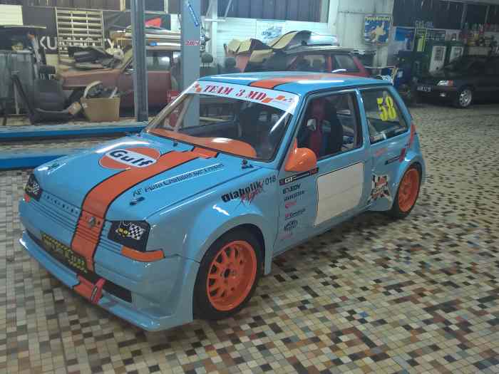 super 5 GT Turbo pistarde swap clio 2 ...