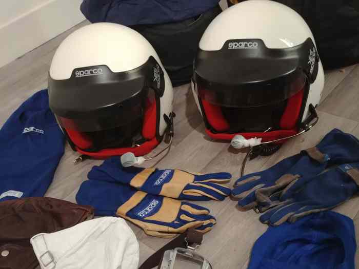 Lot de 2 Casques Sparco Peltor TBE 0