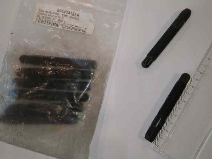 Goujons de roue PEUGEOT SPORT M12X125 0