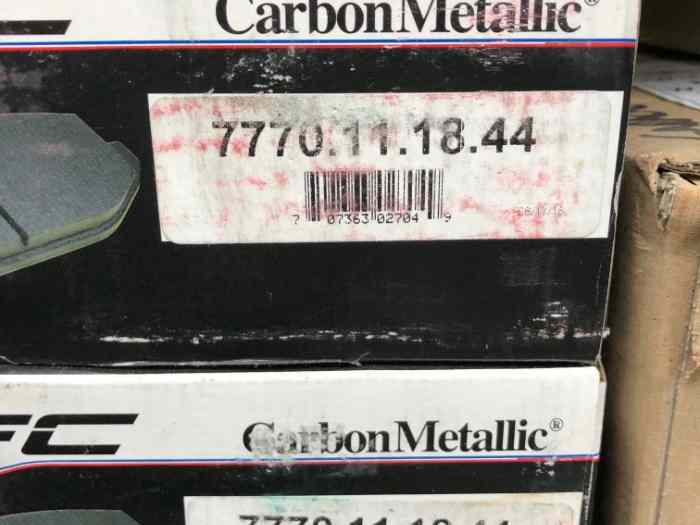 Plaquettes de frein av Mégane N4 PFC