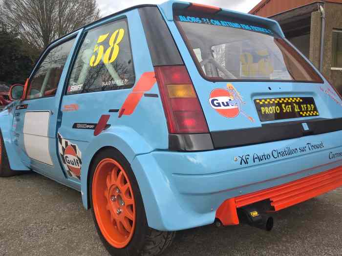 super 5 GT Turbo pistarde swap clio 2 rs 182cv 2