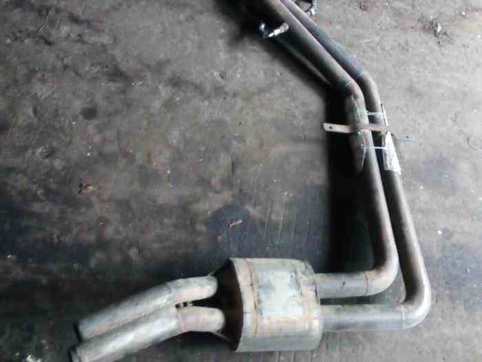 Échappement latéral  inox pour BMW E30 M3 4 et 6cylindres 0