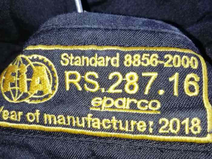 Combinaison SPARCO taille 52 2