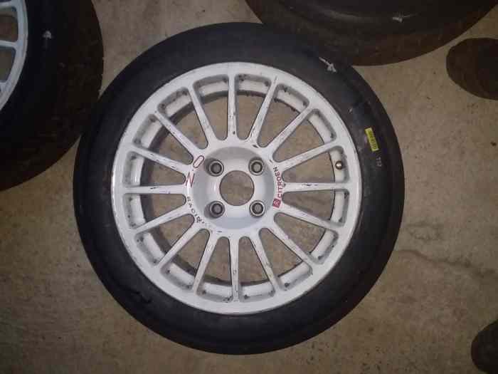 Lot de 6 jantes c2 challenge 6.5x16 1