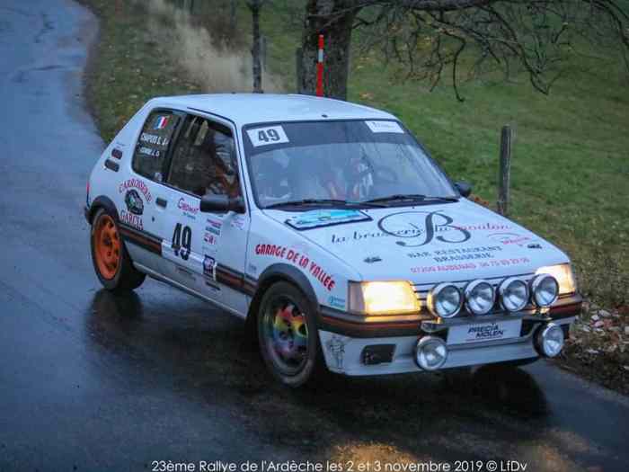 Vend rare 205 gti 1900 fn3 0