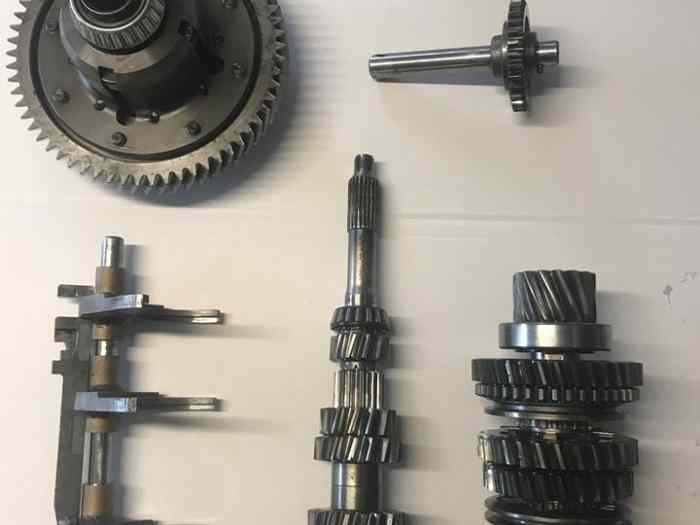 Boîte BE  3/6 crabot sman evo 2 moteur TU ( commande, transmitions, embrayage..) 0