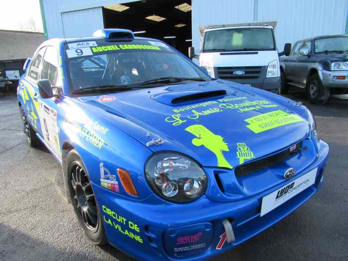 Subaru impreza wrx sti groupe a8 rally 0
