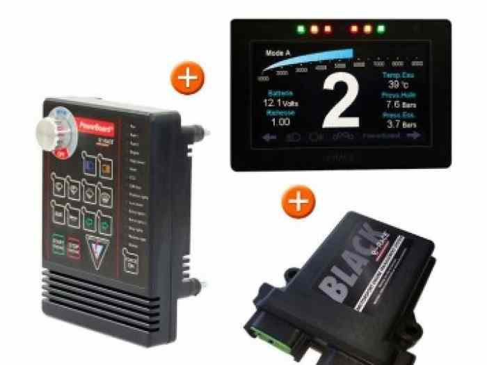 PACK E-RACE POWERBOARD+DASHBOARD+CALCULATEUR