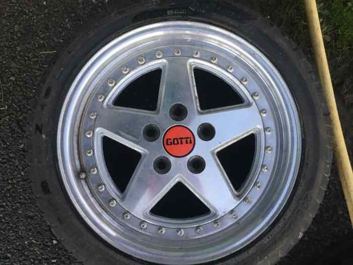 RARE Jantes Alu GOTTI G1001 17 pouces ET46 - Entraxe 5x120 5
