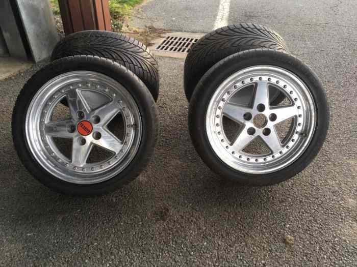 RARE Jantes Alu GOTTI G1001 17 pouces ET46 - Entraxe 5x120 4