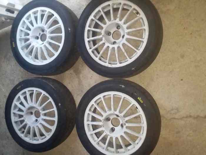 Lot de 6 jantes c2 challenge 6.5x16 0