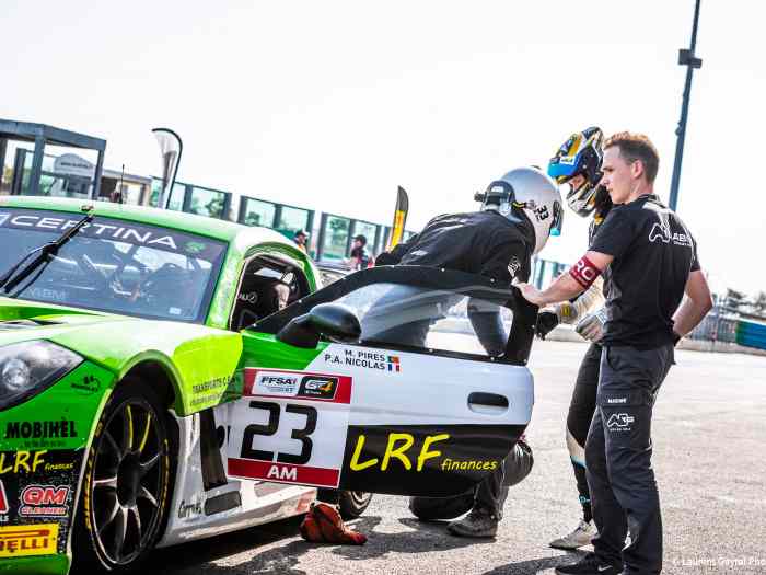 Volant à pourvoir sur la Ginetta G55 GT4 du team ABM GRAND PRIX 1
