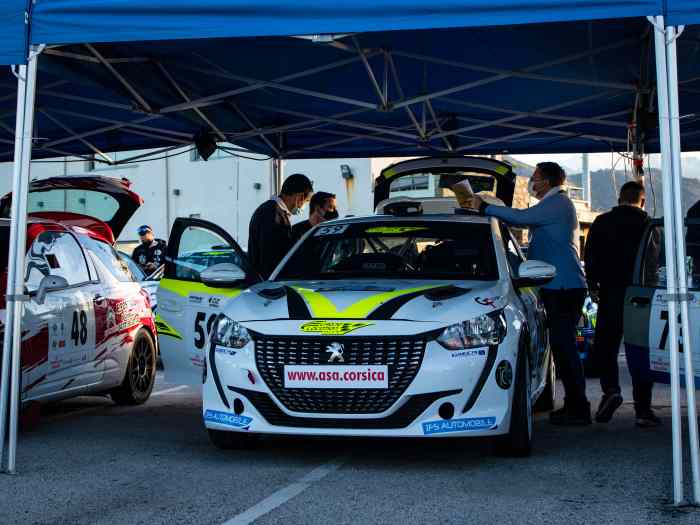 Europe Location Rallye loue deux Peugeot 208 Rally4 2
