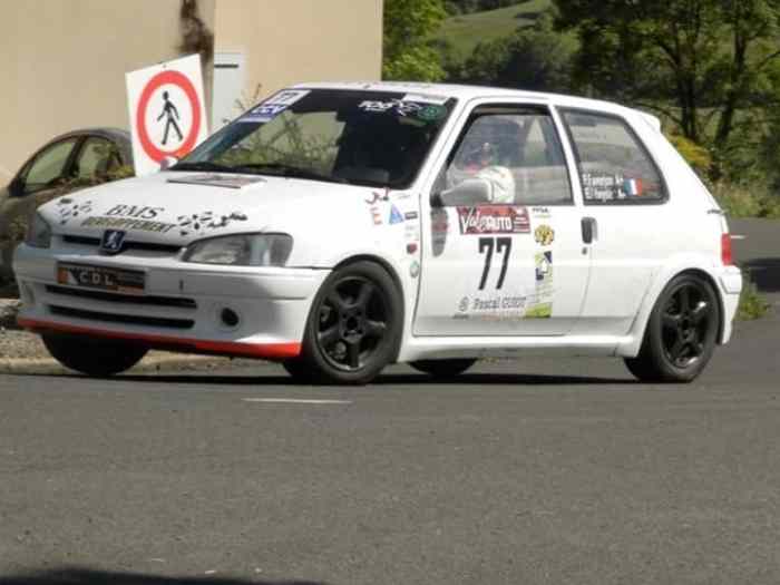 loue 106 top n2 pour rallye ou course de cote 2