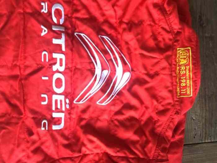 Combinaison Citroën Racing Taille 48 1