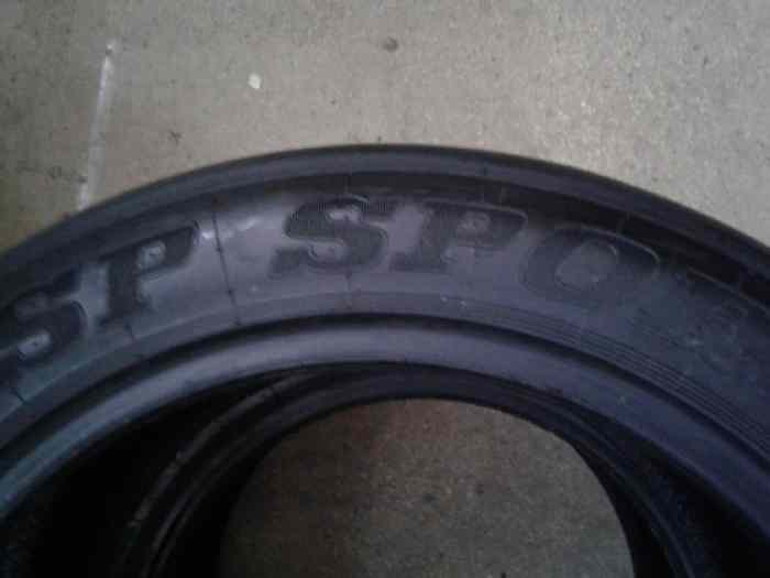 pneus slick dunlop sp sport occasion 4