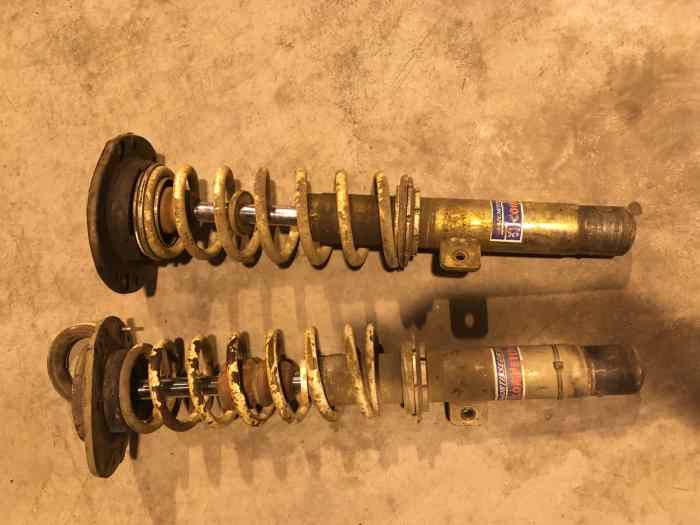 2 Amortisseurs Peugeot Sport Combiné Filetés 206 XS Asphalte