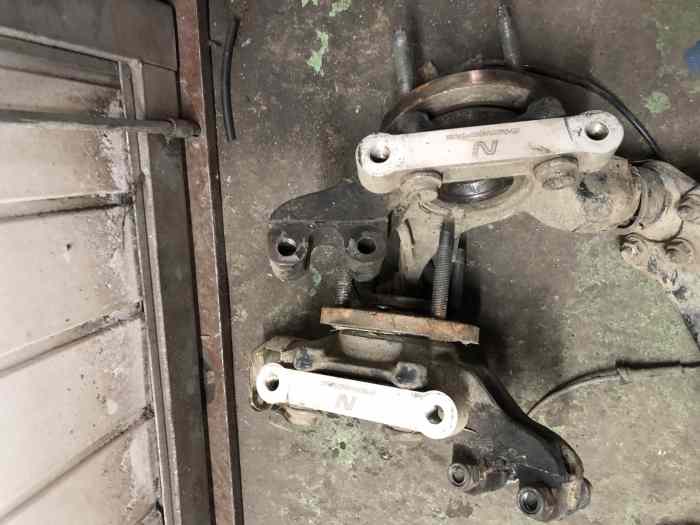 Etriers Brembo C2R2 Max (les vrais!) + cales + disques + plaquettes 5