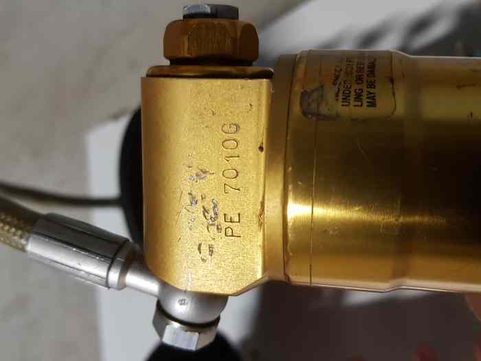 AMORTISSEURS AVANTS OHLINS 3 VOIES Peugeot 206 RC GRN 1